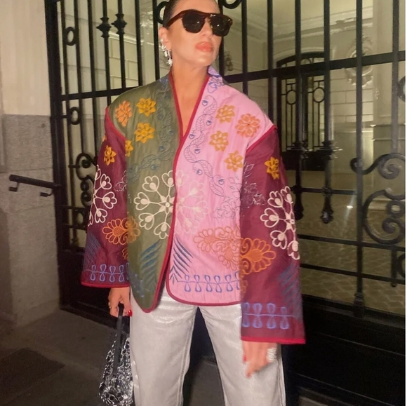 NWT Zara Embroidered Jacket - Picture 12 of 13